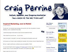 Tablet Screenshot of craigperrine.com